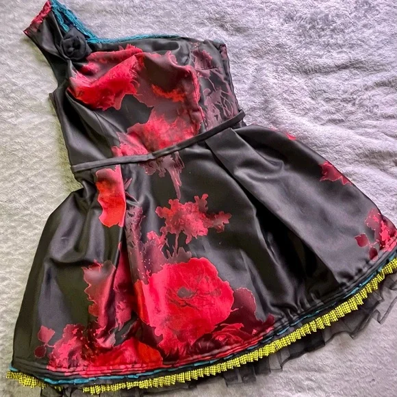 Handmade original dress and crop jacket. Size 6 - Picture 3 of 7